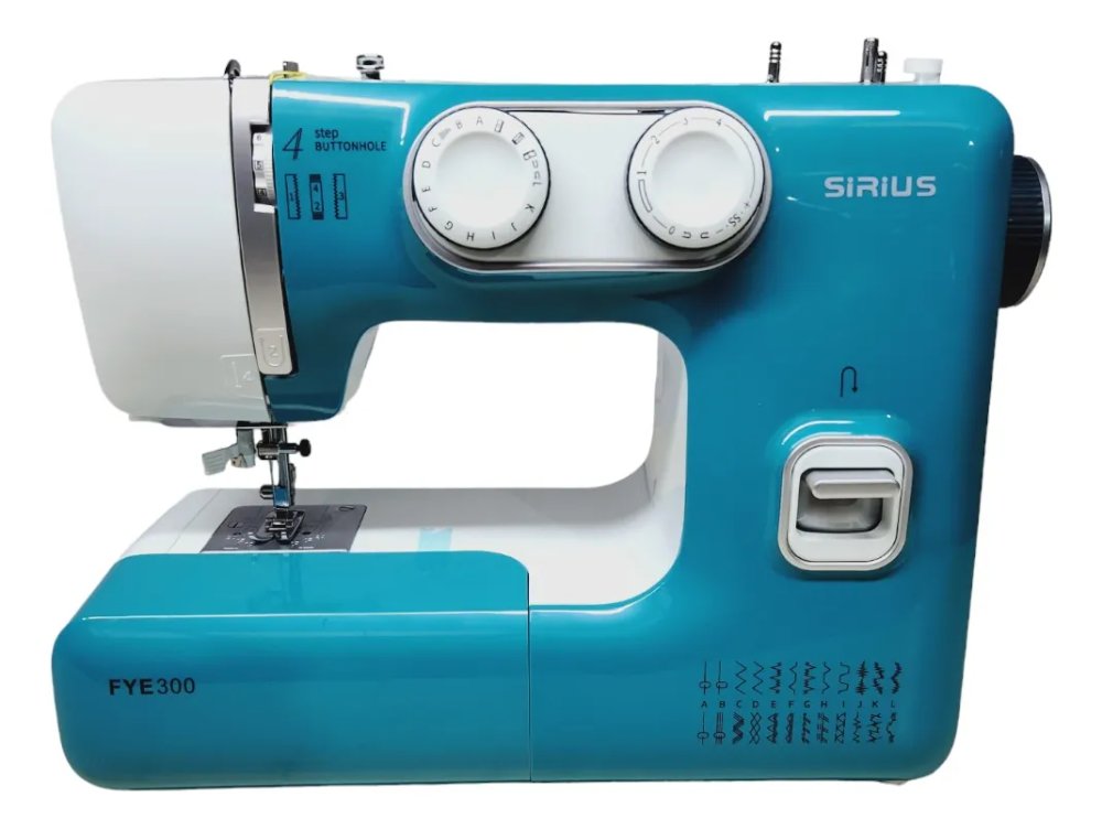 FY300PB MÁQUINA RECTA CASERA PEACOCK BLUE