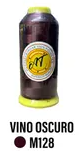 M128 HILO DE BORDADO VINO OSCURO