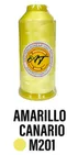 M201 HILO DE BORDADO AMARILLO CANARIO