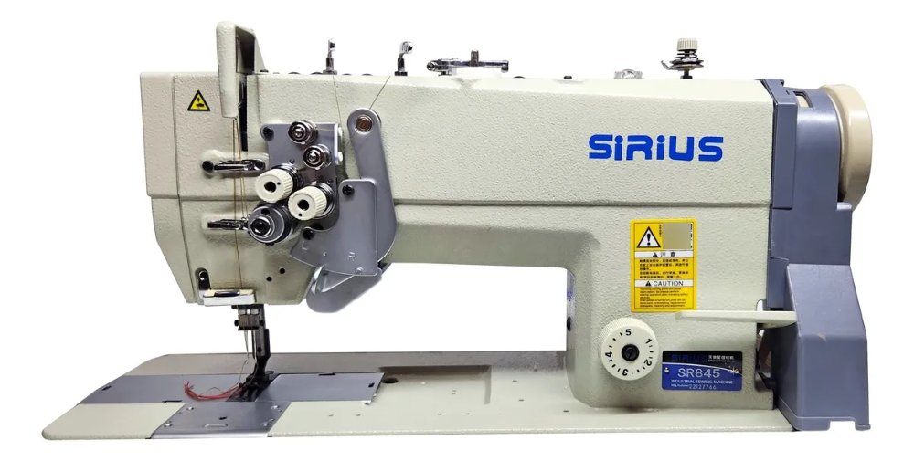 SR845 MÁQUINA RECTA DOBLE AGUJA DESEMBRAGABLE