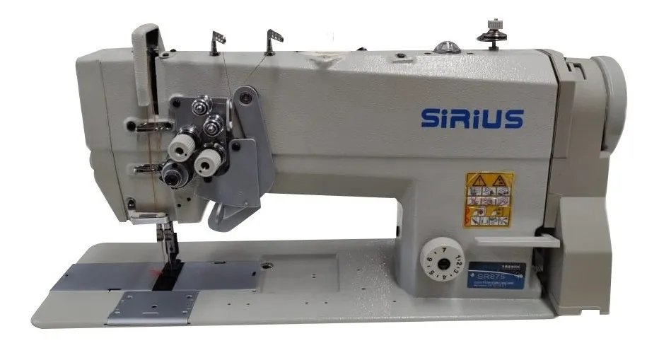 SR875 MÁQUINA RECTA DOBLE AGUJA ARRASTRE COMBINADO