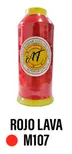 M107 HILO DE BORDADO ROJO LAVA