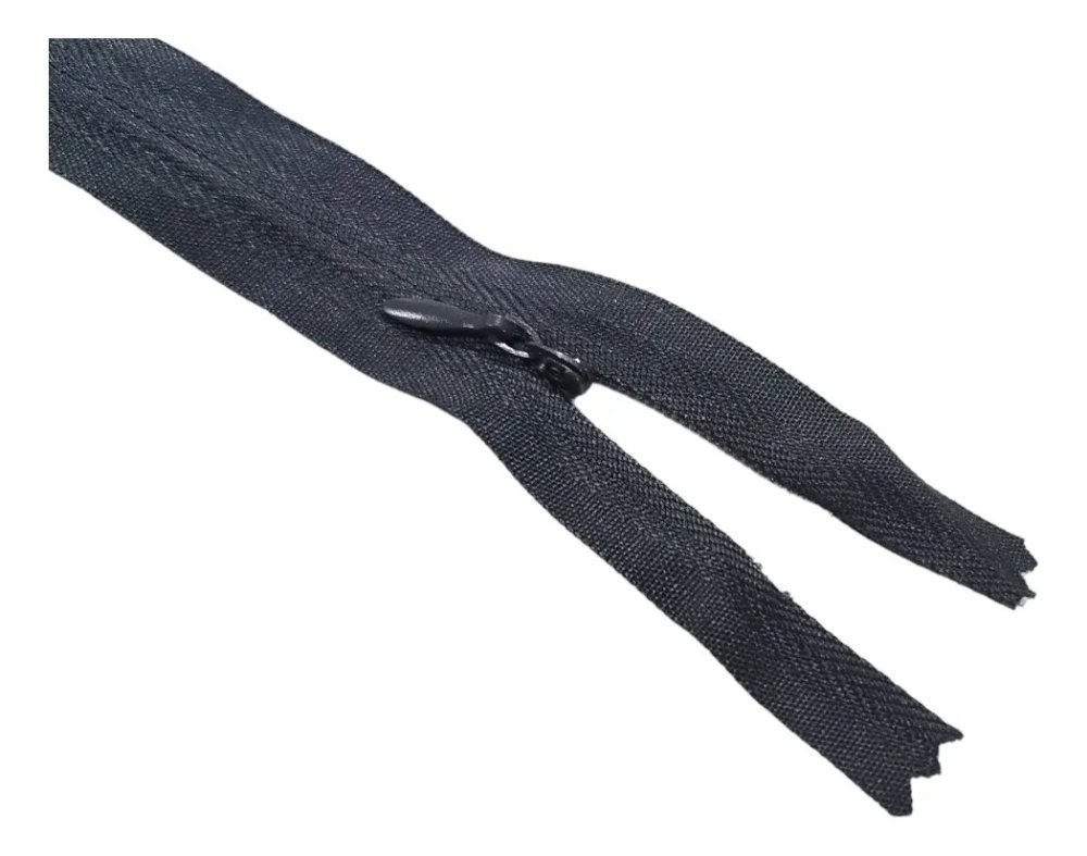 CIERRE NYLON INVISIBLE GRIS OXFORD 15 CM