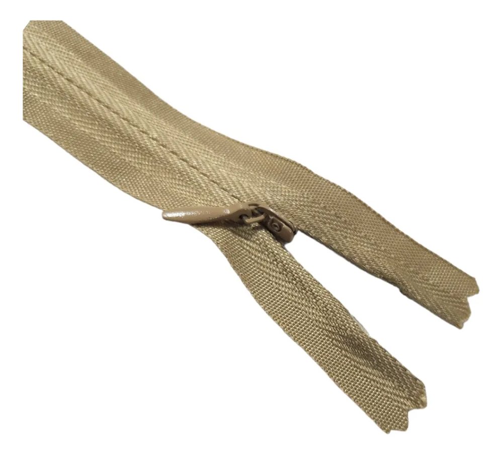 CIERRE NYLON INVISIBLE CAQUI 15 CM