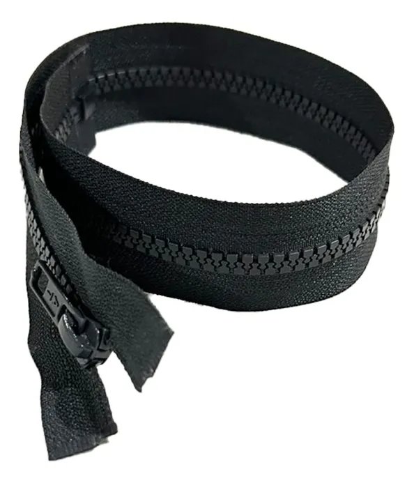 CIERRE RESINA/DIENTE GRUESO GRIS OXFORD 40 CM