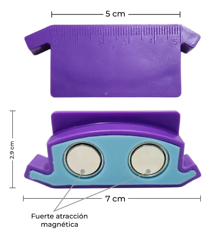 G659: IMÁN CON GUÍA Y REGLA (RE-700099)