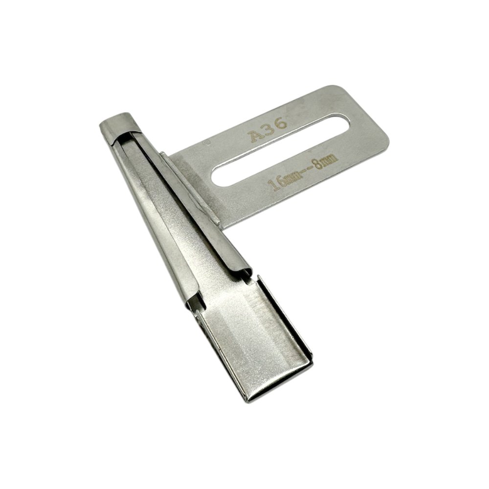 G871: PLEGADOR DE PRESILLAS DOBLE AGUJA 16MM-8MM (A36)
