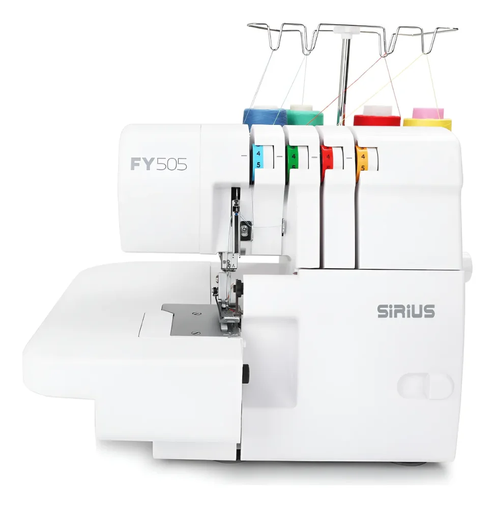 FYE505 MÁQUINA OVERLOCK CASERA DE 2, 3 Y 4 HILOS