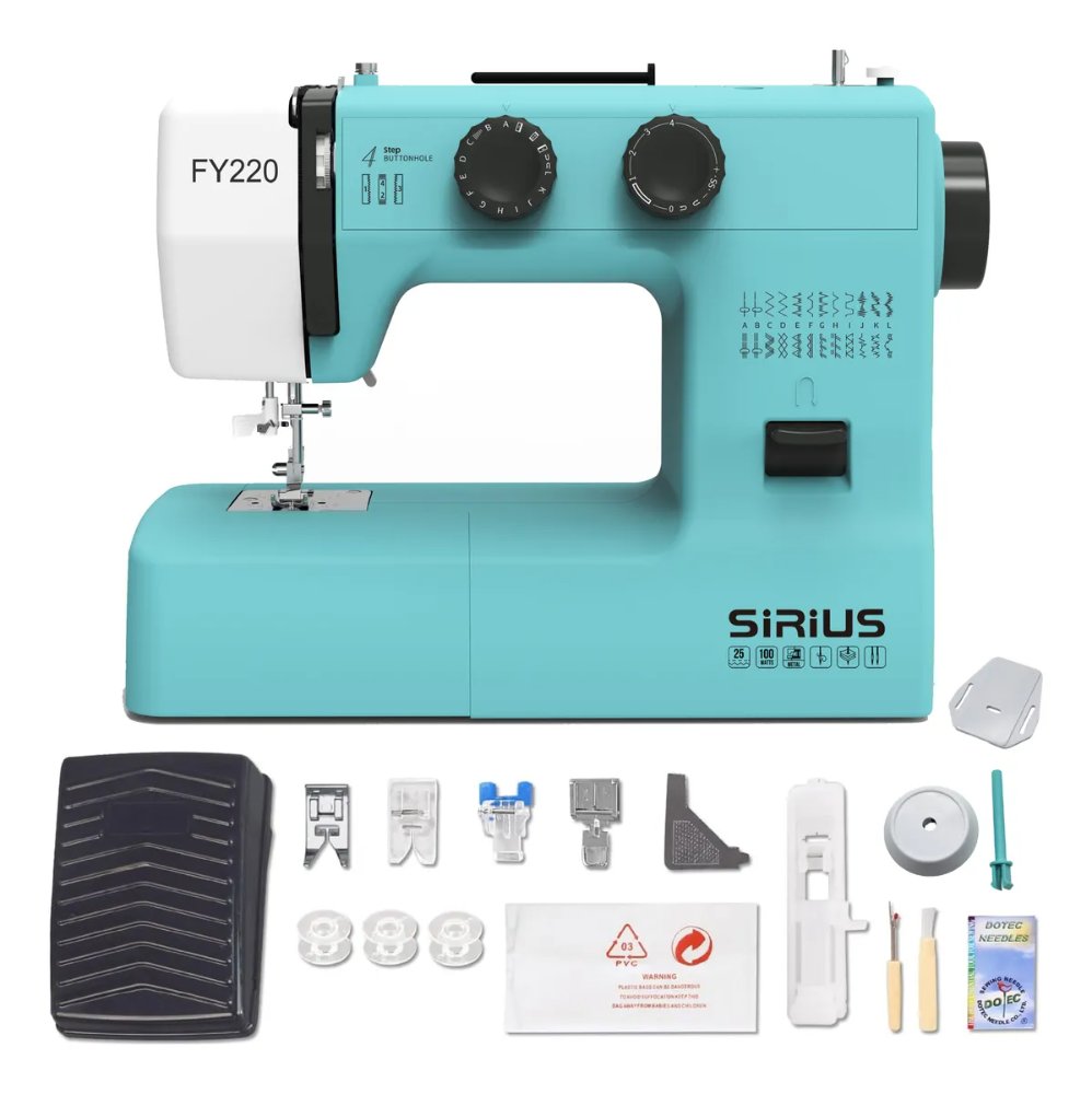 FY220 MÁQUINA CASERA PORTATIL TURQUESA