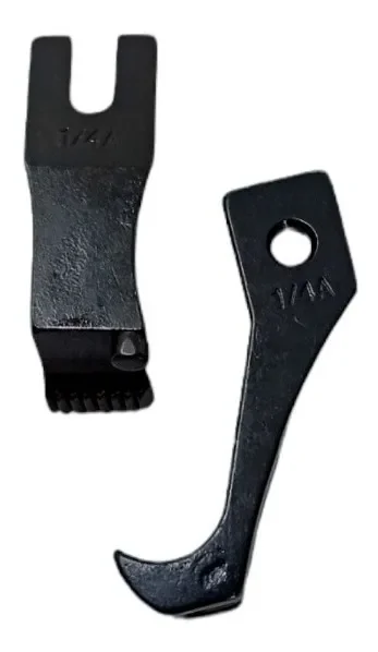 G369: PAR DE PIES PRENSATELA PARA PIOLA U30 Y U31 A 1/4