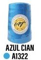 1322-40/2 HILO AZUL CIAN