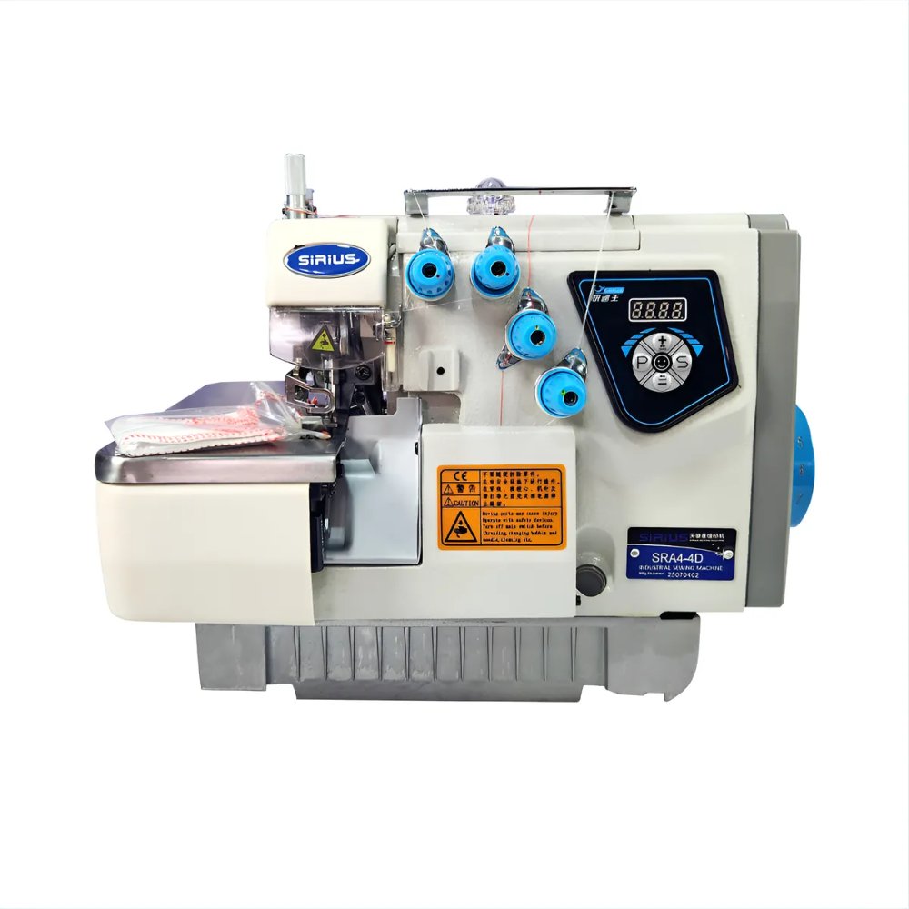 SRA4-4D MÁQUINA OVERLOCK 4 HILOS MOTOR SERVO INTEGRADO