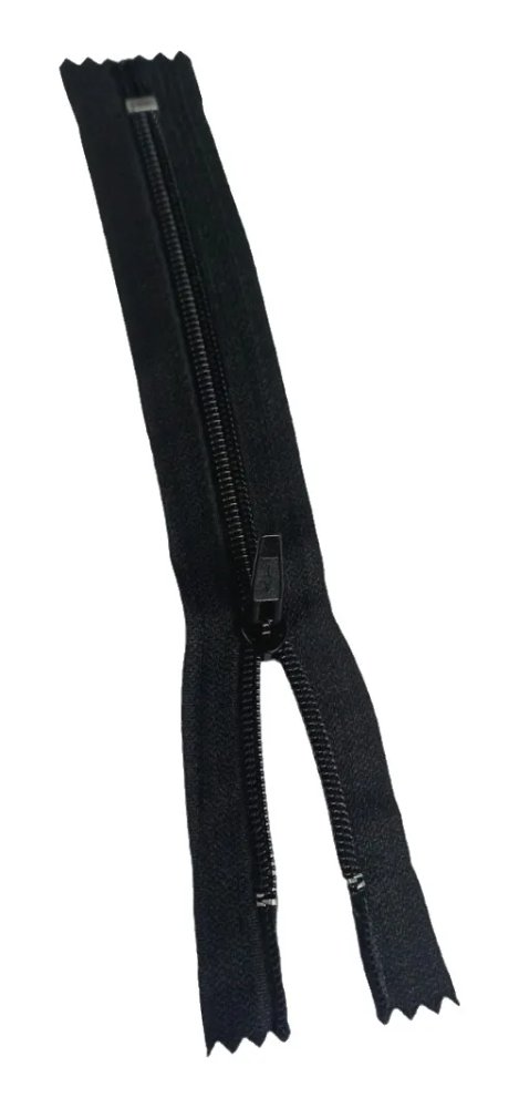 CIERRE NYLON NEGRO 12 CM