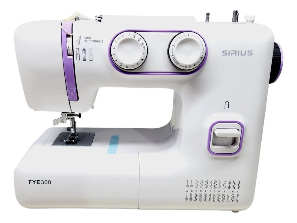 FY300W MÁQUINA RECTA CASERA WHITE PURPLE