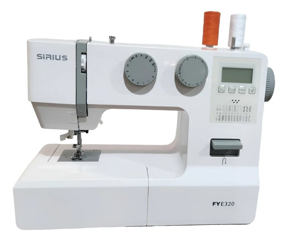 FY320G MÁQUINA DE COSER CASERA PORTATIL GRIS
