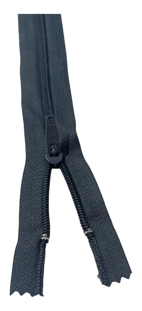 CIERRE NYLON GRIS OXFORD 70 CM