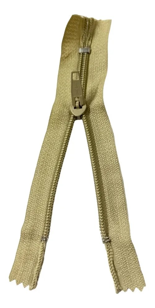 CIERRE NYLON CAQUI 18 CM