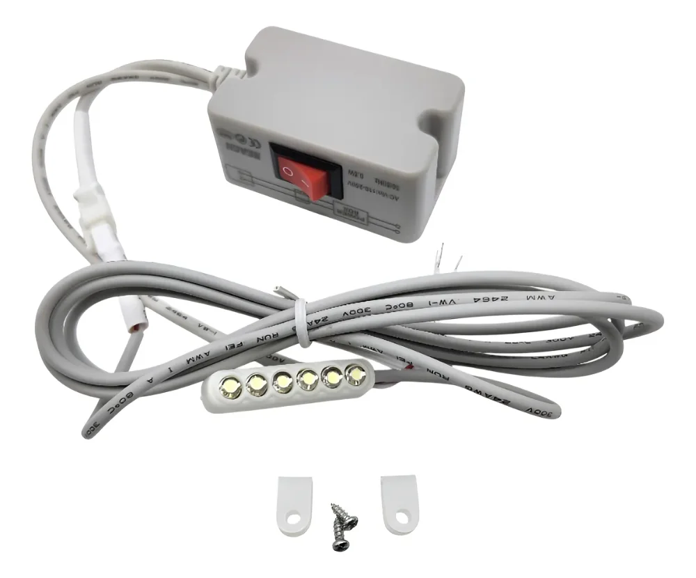 G694: LAMPARA LUZ LED MÁQUINA RECTA CASERA