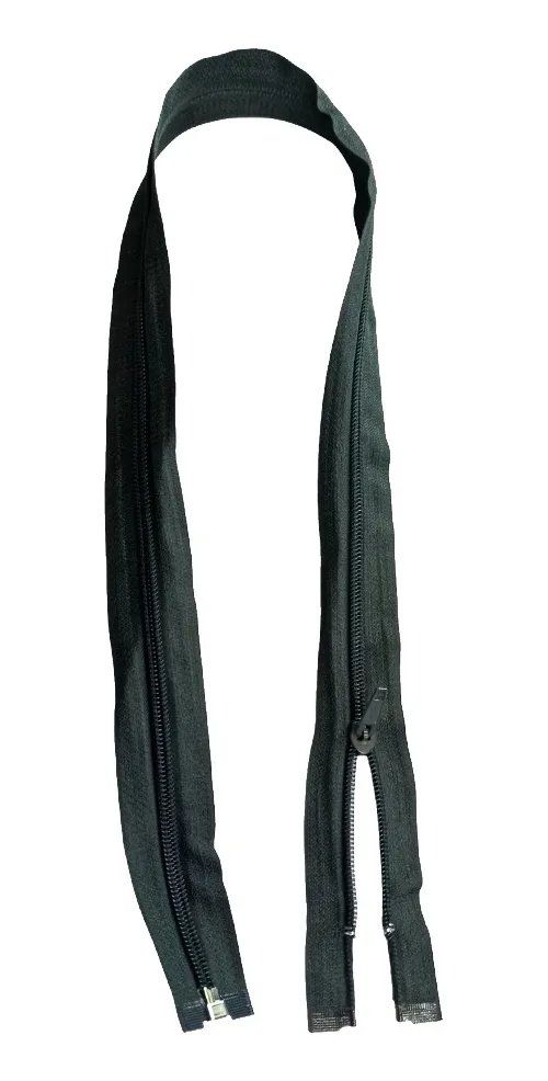 CIERRE NYLON GRIS OXFORD 75 CM