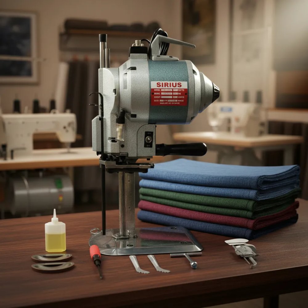 FYK103-8" MÁQUINA CORTADORA TEXTIL 8 PULGADAS