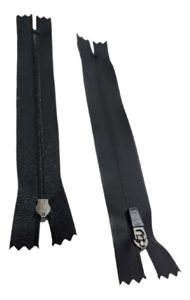 CIERRE NYLON IMPERMEABLE NEGRO 15 CM