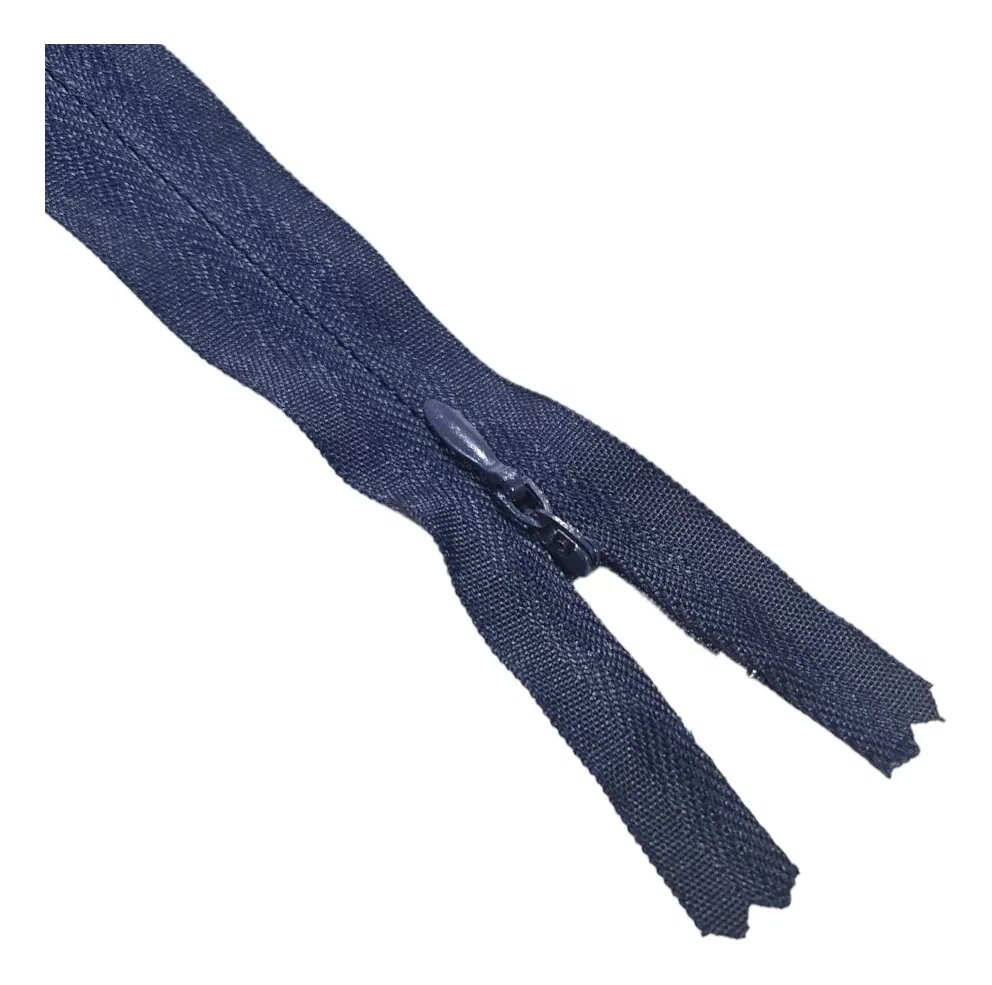 CIERRE NYLON INVISIBLE AZUL MARINO 15 CM