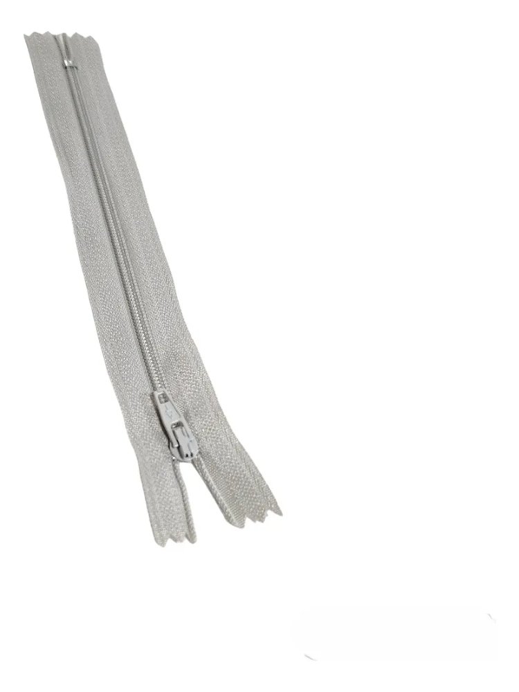 CIERRE NYLON GRIS CLARO 15 CM