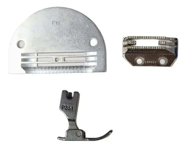 G577: KIT DE PLACA, DIENTES Y PIE USO FINO (E18+14957+P351)