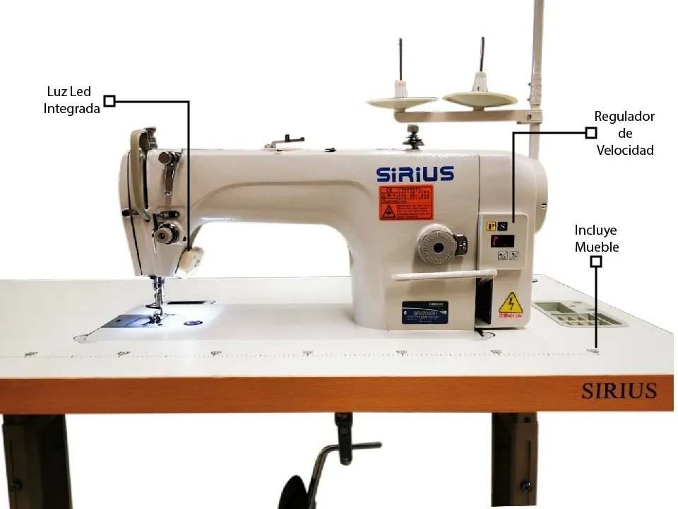 SR8700BH MÁQUINA RECTA CANGREJO JUMBO CON MOTOR SERVO INTEGRADO