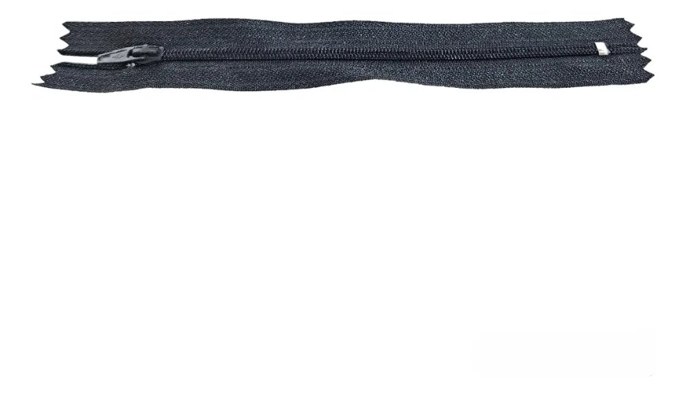 CIERRE NYLON GRIS OXFORD 15 CM