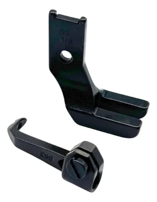 G762: PRENSATELAS DOBLE PARA CORDÓN O PIOLA 1/8 (S95)
