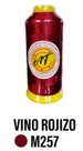 M257 HILO DE BORDADO VINO ROJIZO