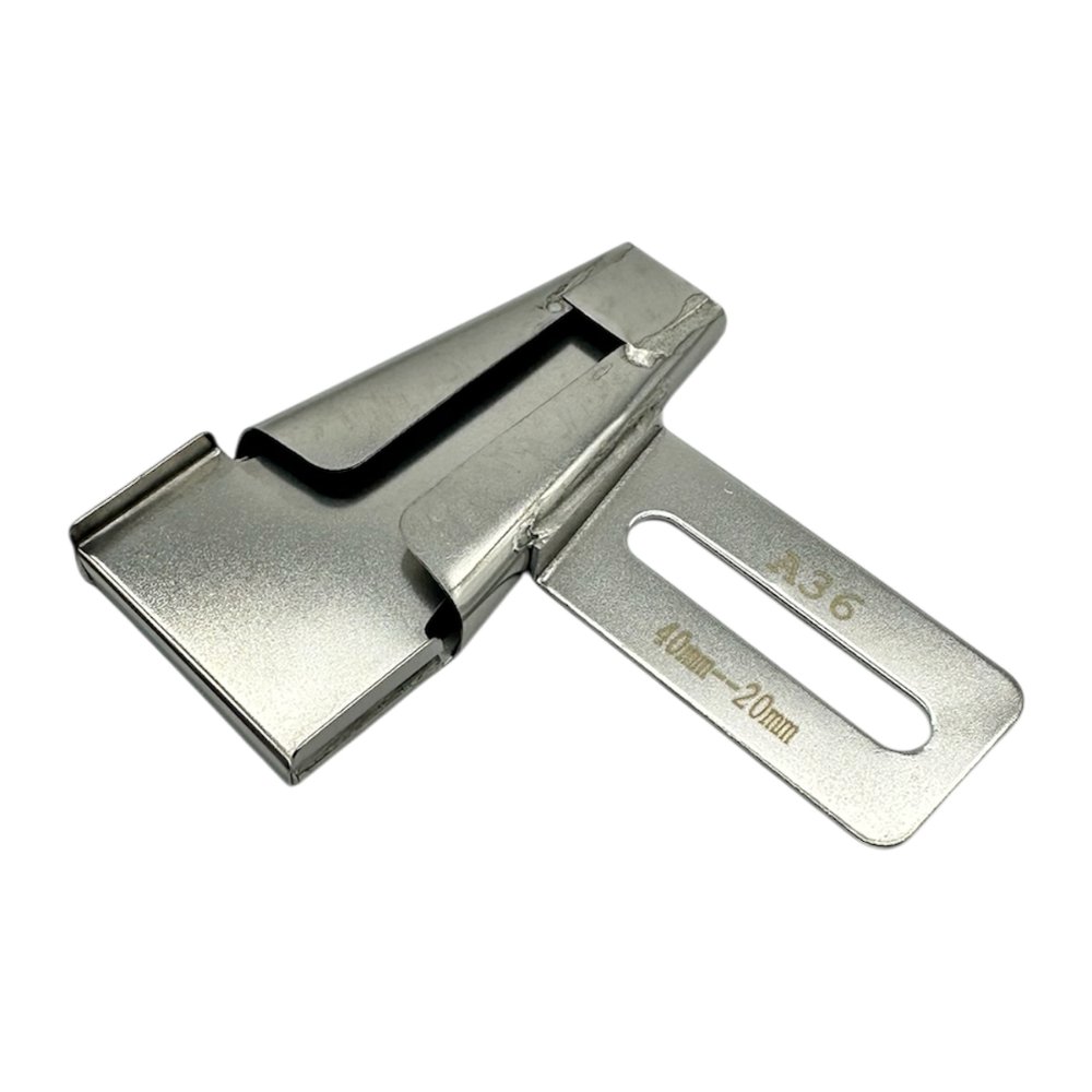 G874: PLEGADOR DE PRESILLAS DOBLE AGUJA 40MM-20MM (A36)