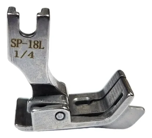 G642: PIE CON GUÍA IZQUIERDO 1/4 6MM (SP18L)