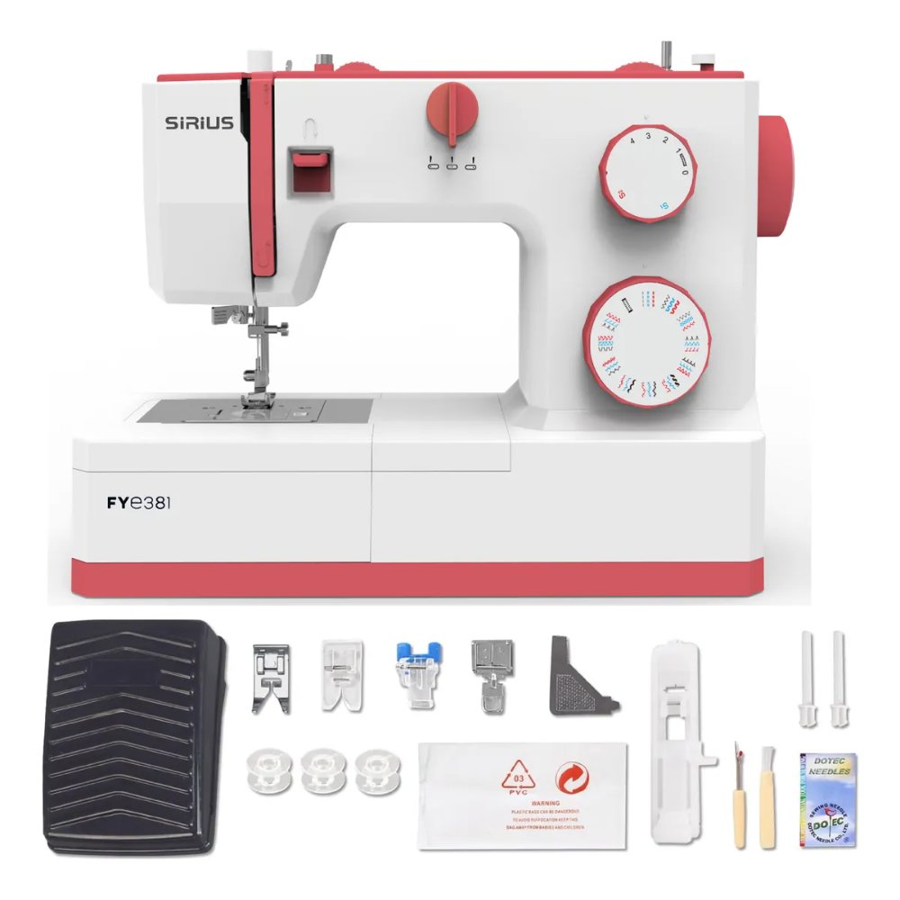 FYE381 MÁQUINA DE COSER CASERA