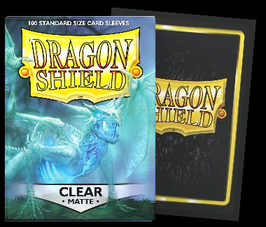 Matte Clear x100 Dragon Shield
