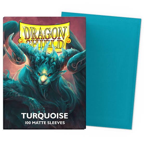Matte Turqouise x100	Dragon Shield