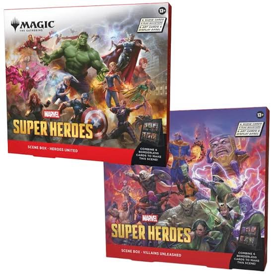 Marvel Super Heroes Scene Box