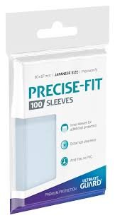 Precise-Fit Sleeves Transparent (100) Ultimate Guard
