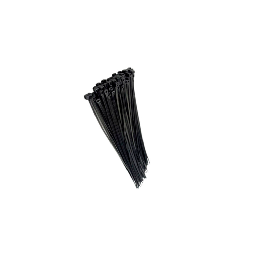 EV032' 'ABRAZADERA PLAST AJ 10'' 50PC VIK NEG' '60252