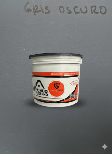 balde pintura t1 gris oscuro