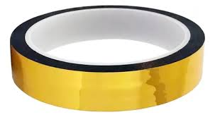 cinta decorativa WPC dorada  20 mm*5m