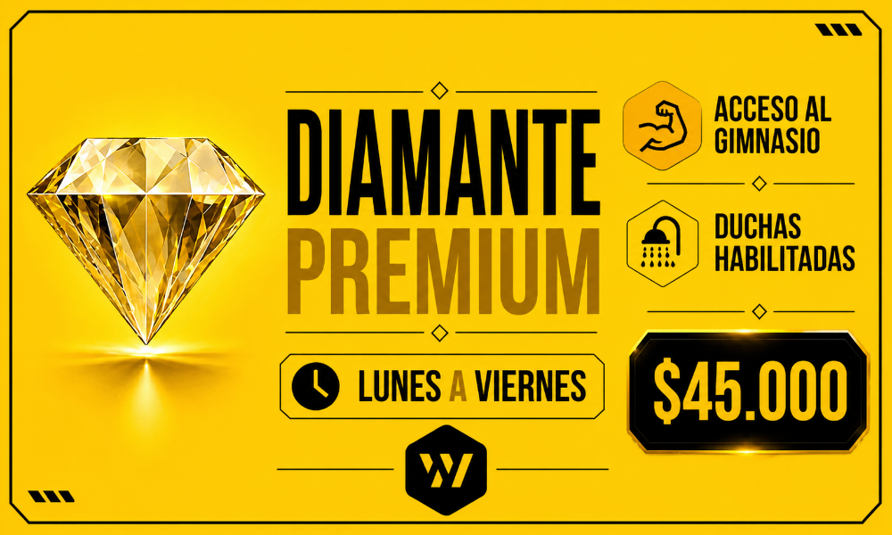 PLAN DIAMANTE PREMIUM 5 DIAS CON DUCHA