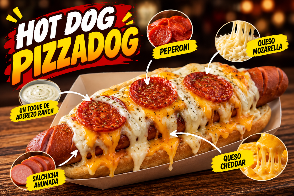 Hot Dog Pizzadog