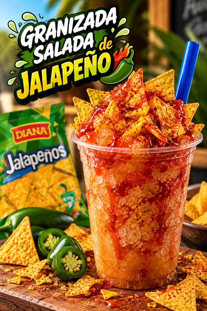 Granizada salada de jalapeño