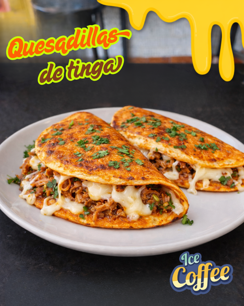 Porciòn de 2 quezadillas de pollo