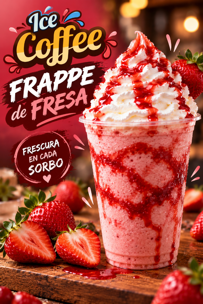 Frappe de Fresa