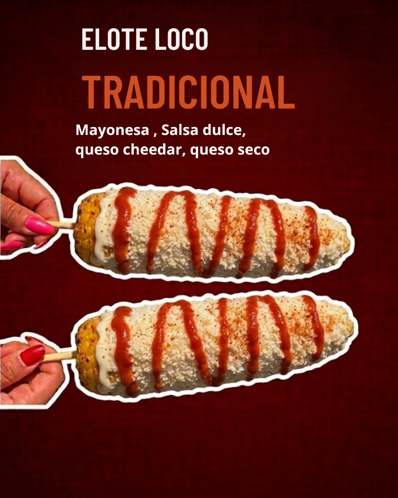 Elote  loco tradicional