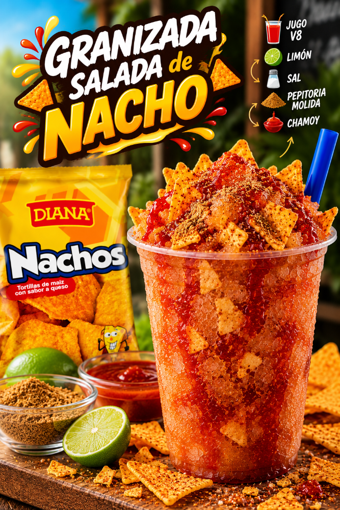 Granizada Salada nacho