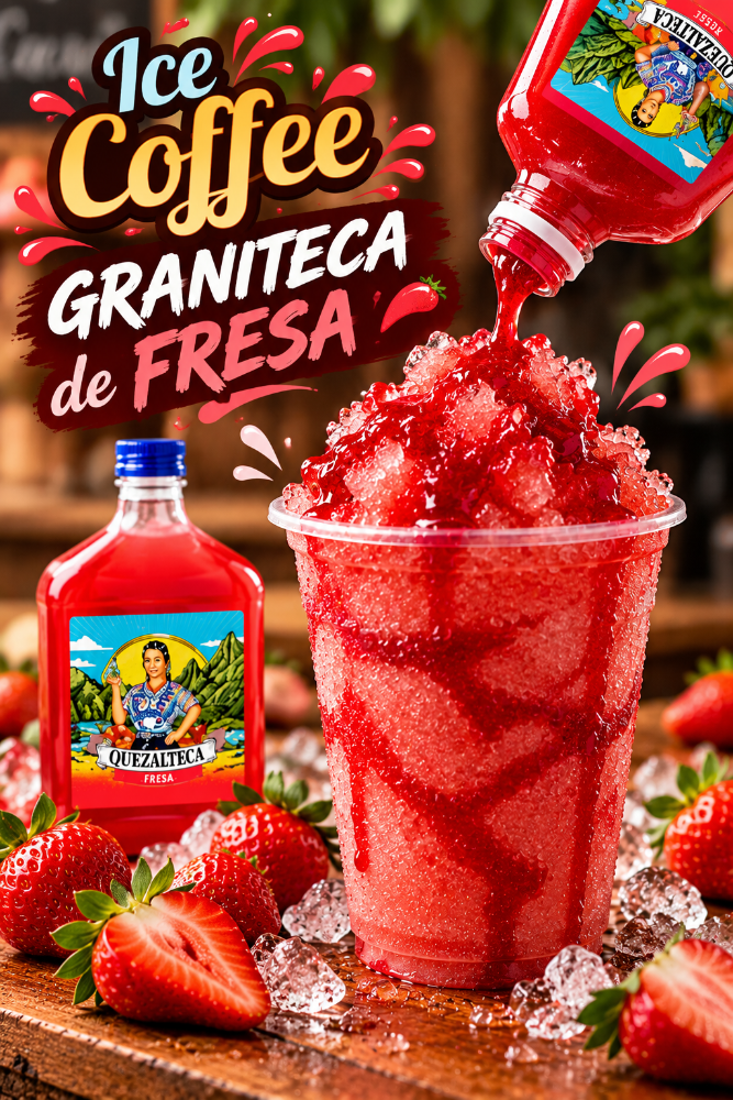 Graniteca de fresa